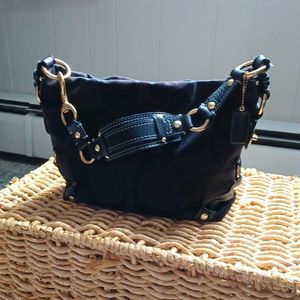 COACH, Black Shoulder Bag